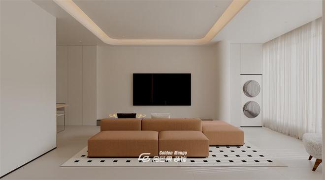 代简约风格 干净纯粹清爽利落。ky开元棋牌壹号峯景104㎡现(图6)